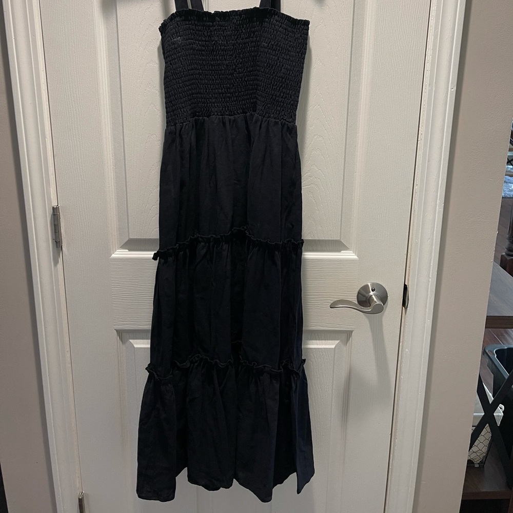NWT Pink Lily Black Midi Dress M